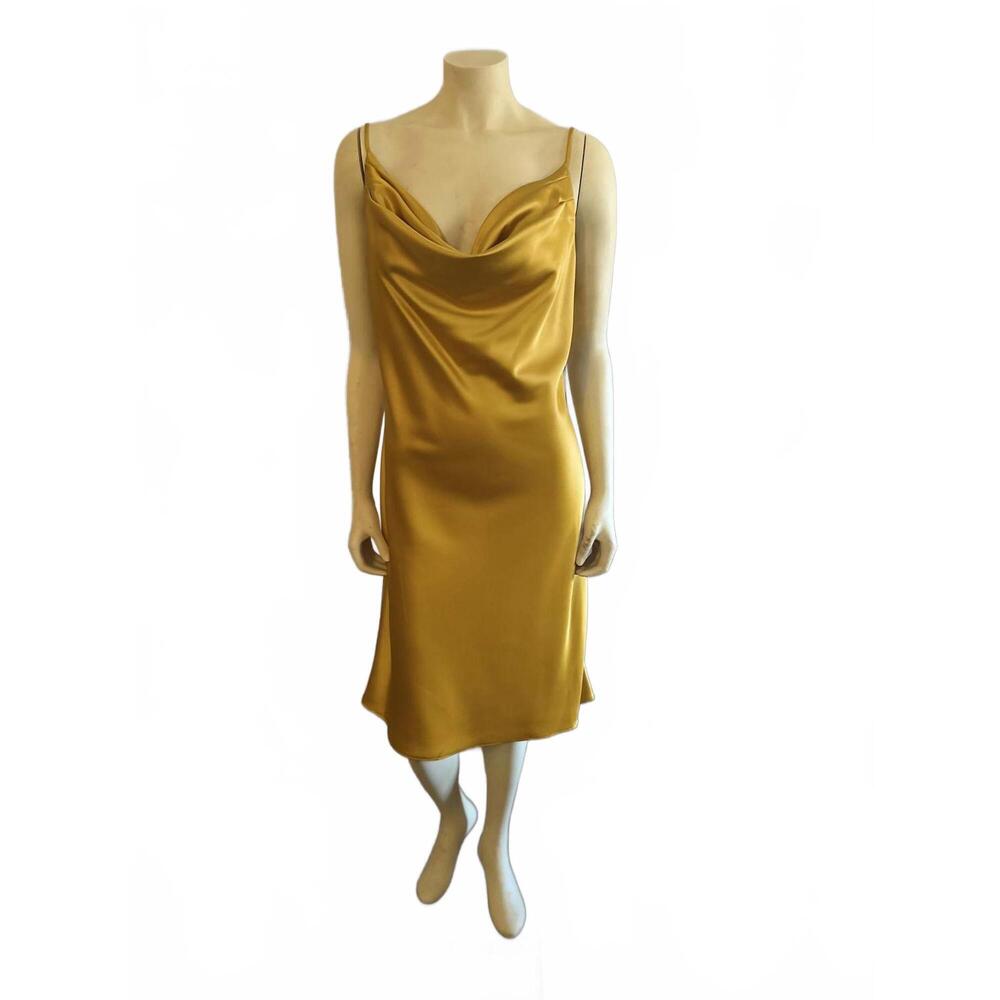 NEW POSH COUTURE women's slip dress in marigold